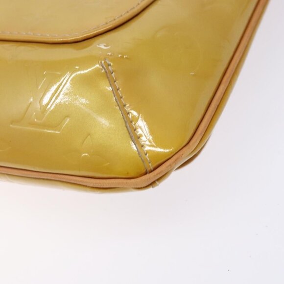 Authentic LOUIS VUITTON Monogram Vernis Thompson Street Bag Beige M91301 LV - Picture 8 of 16